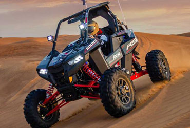 dubai dune buggy evening